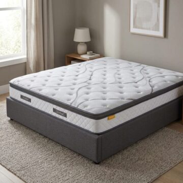 Heaven King Mattress | White