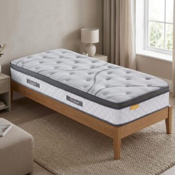 Heaven Single Mattress | White