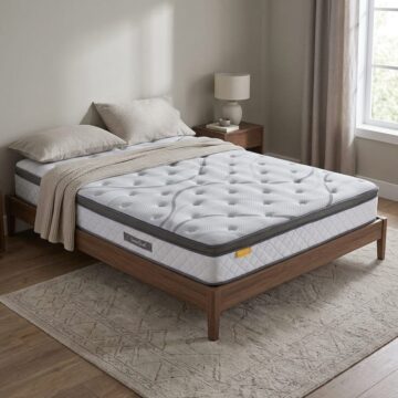 Heaven Super King Mattress | White
