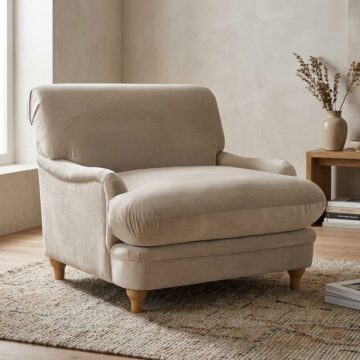 Plush Chair | Beige