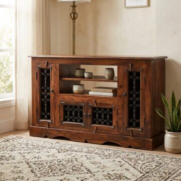 Rovigo Bhoja Corner TV Cabinet
