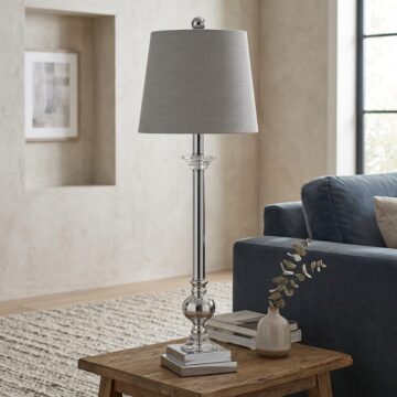 Milan Chrome Table Lamp