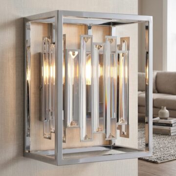 Chrome Acadia Wall Light