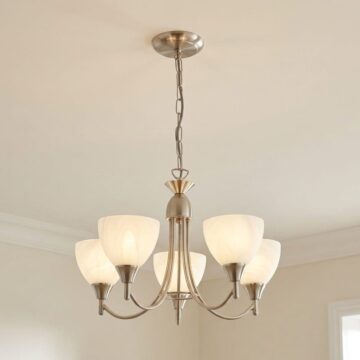 Alton 5 Pendant Light | Satin Chrome