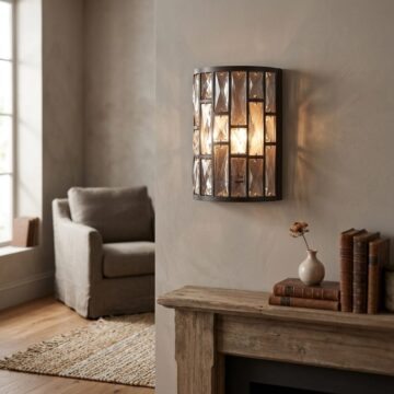 Bronze Belle Wall Light