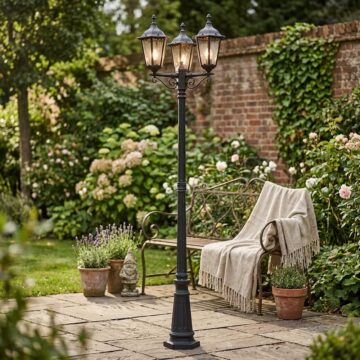 Black Burford Floor Lamp