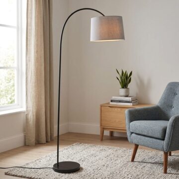 Carlson Floor Lamp Grey