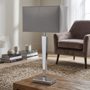 Moreto Table Lamp Grey