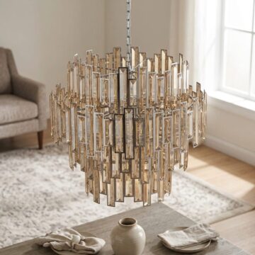 Chrome Viviana 15 Pendant Light