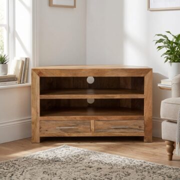 Shimla Petite Mango Corner TV Cabinet