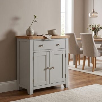 Norfolk French Grey Hall Cabinet
