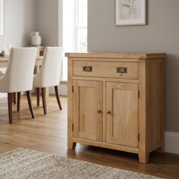 Norfolk Natural Oak Hall Cabinet