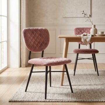 Ranger Dust Pink Dining Chair