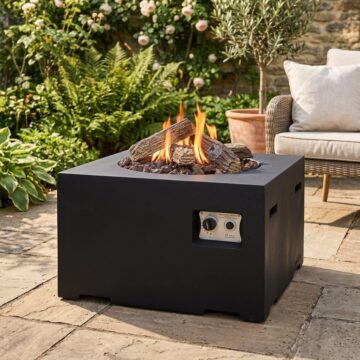 Small Square Cocoon | Black