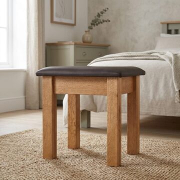 Nottingham Oak Dressing Table Stool
