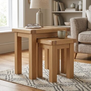 Oak Shire Nest of Table