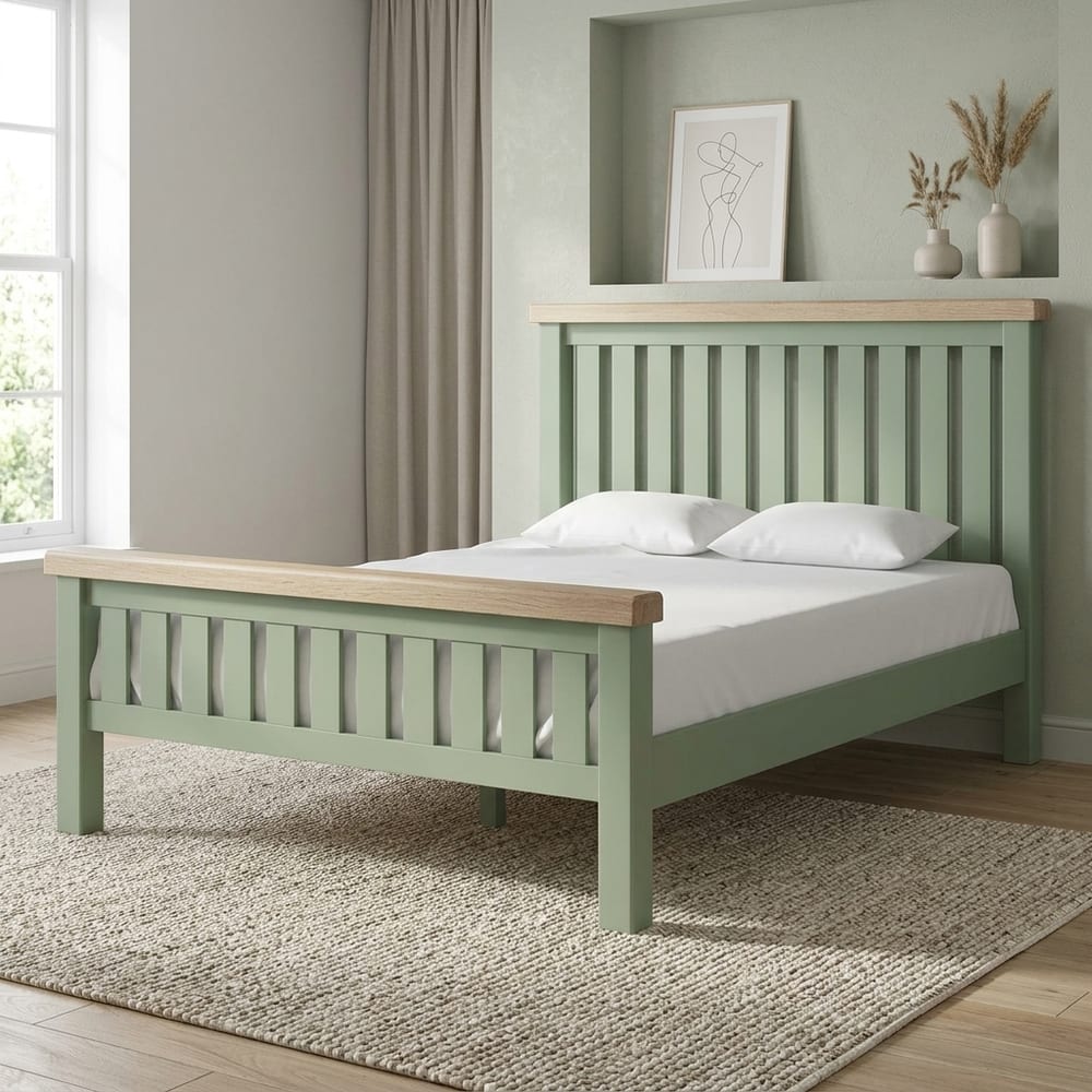 Havenwood Sage 5' Bed Slatted Sage