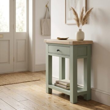 Havenwood Sage Telephone Table Sage | Assembled