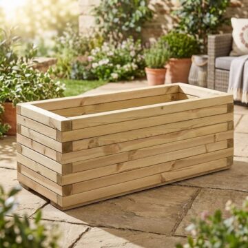 Oakworld Alfresco Rectangular Patio Planter