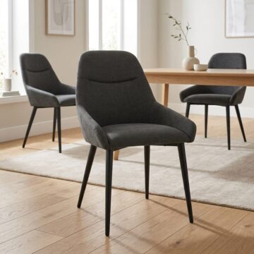 Maiden Dark Grey Dining Chair
