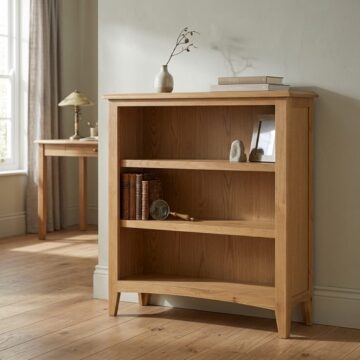 Tiree Oak Small Bookcase