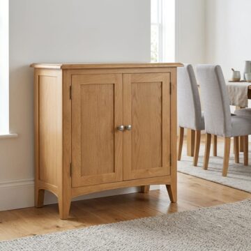 Tiree Oak 2 Door Cupboard