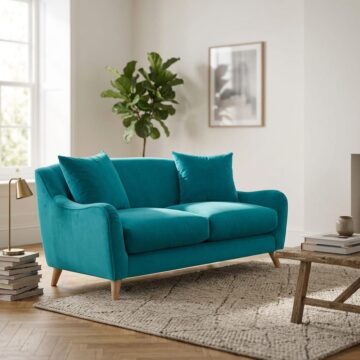 Gatlin Medium Sofa | Blue Grass