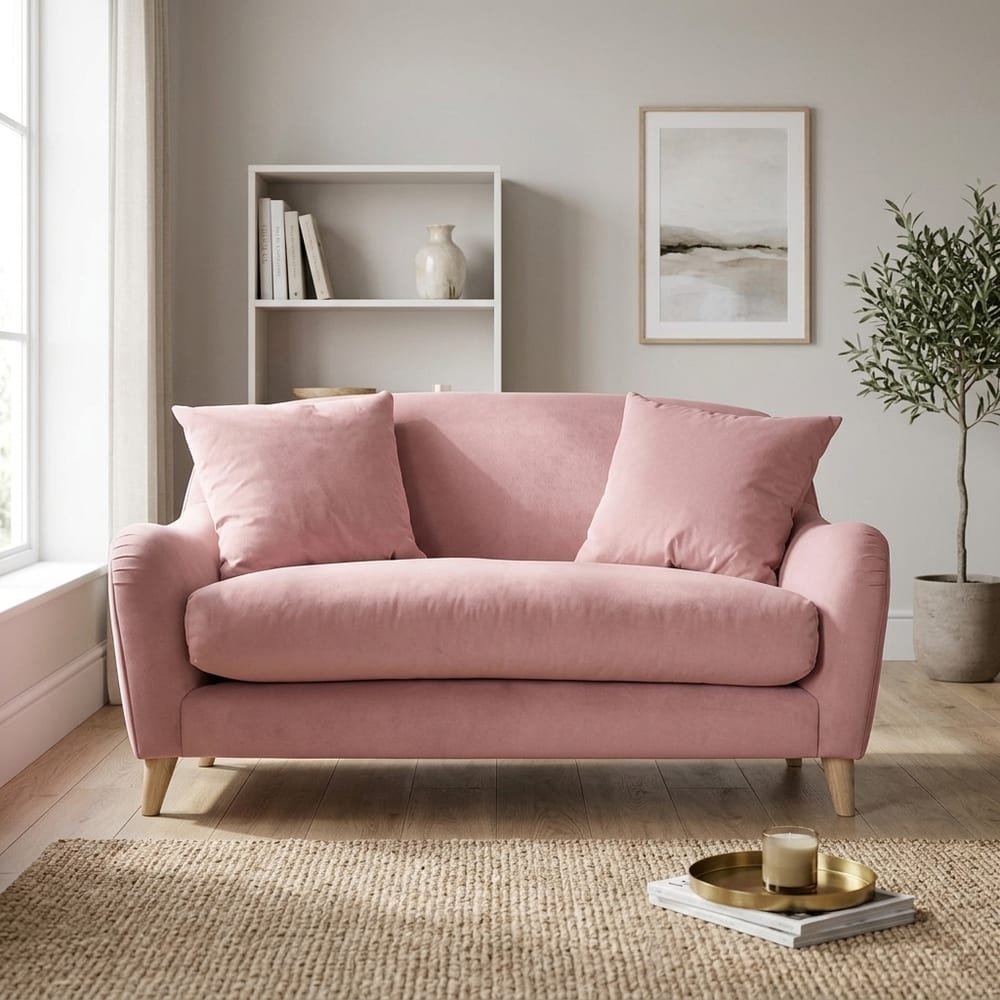 Gatlin Small Sofa | Blush