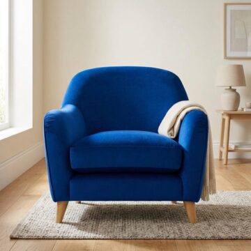 Gatlin Armchair | Dark Blue