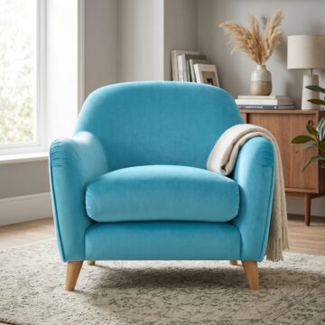 Gatlin Armchair | Light Blue