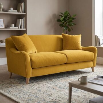 Gatlin Large Sofa | Ochre