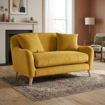 Gatlin Small Sofa | Ochre