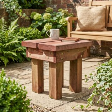 Timber Valley Classic Footstool | Assembled