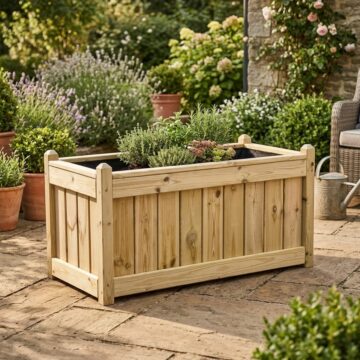 Timber Elegant Trough Planter