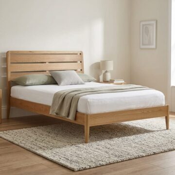 Denby Oak Double Bed