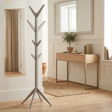 Ascot Coat Hanger in Grey | Clearance