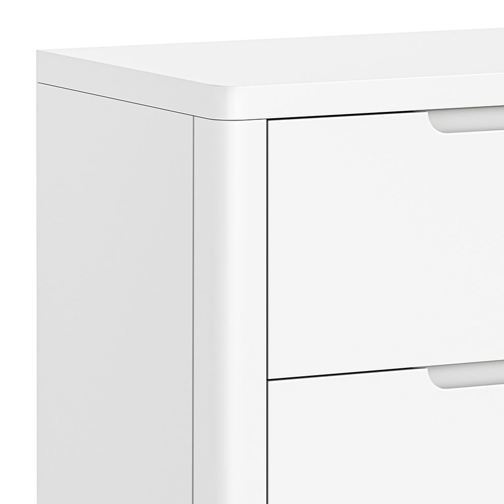 Halo White 2 Over 3 Chest Of Drawers | Assembled