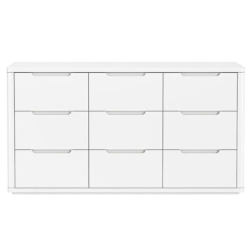 Halo White 9 Drawer Chest | Assembled