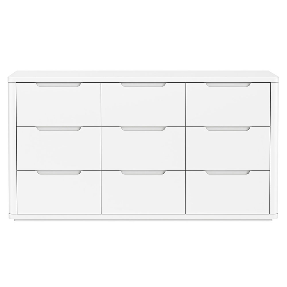 Halo White 9 Drawer Chest | Assembled