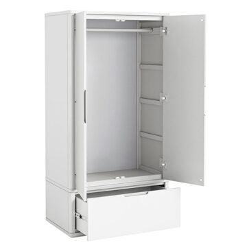Halo White Gents Wardrobe