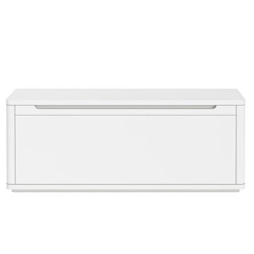 Halo White Blanket Box | Assembled