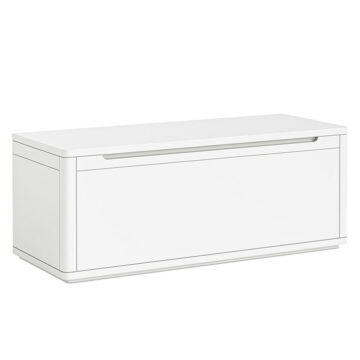 Halo White Blanket Box | Assembled