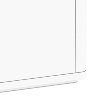 Halo White Blanket Box | Assembled