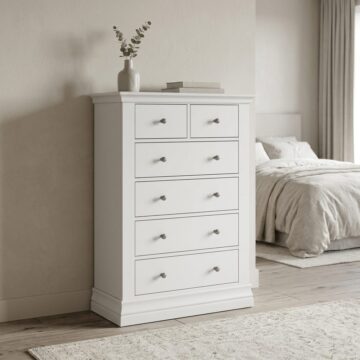 Riverton Grey Chest 2 Over 4 | Clearance