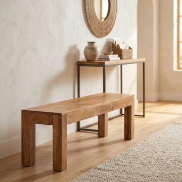 Malda Light Mango Bench