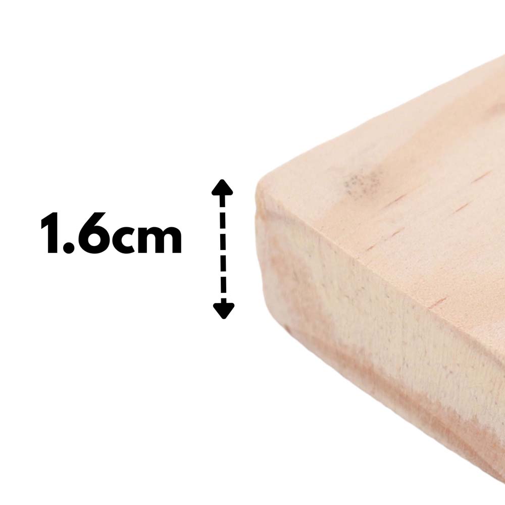 Orin Pine Corner Shelf Kit 28.5cm