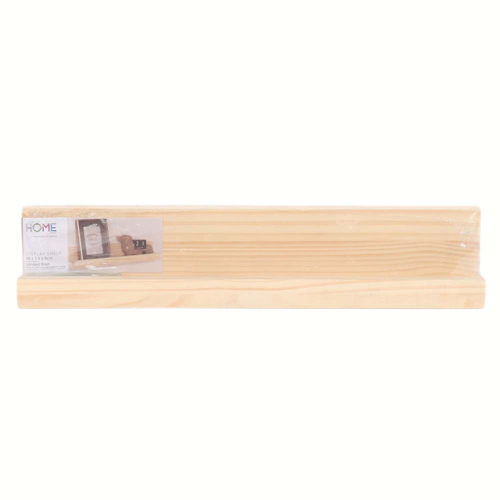 Kove Pine Book Display Shelf 48cm | Natural Finish