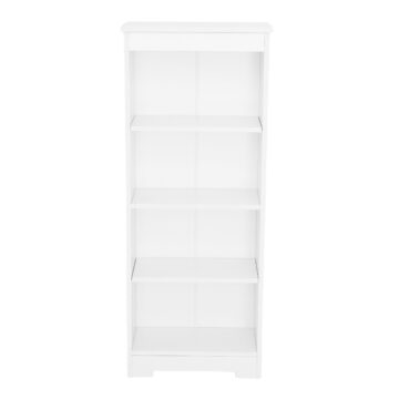 Ellison White Low Narrow Bookcase