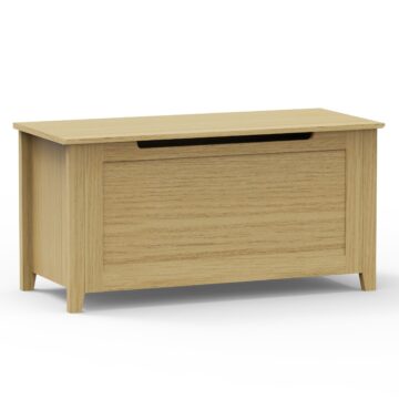 Fernley Storage Trunk | Light Oak Finish
