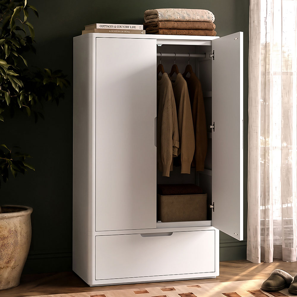 Halo White Gents Wardrobe